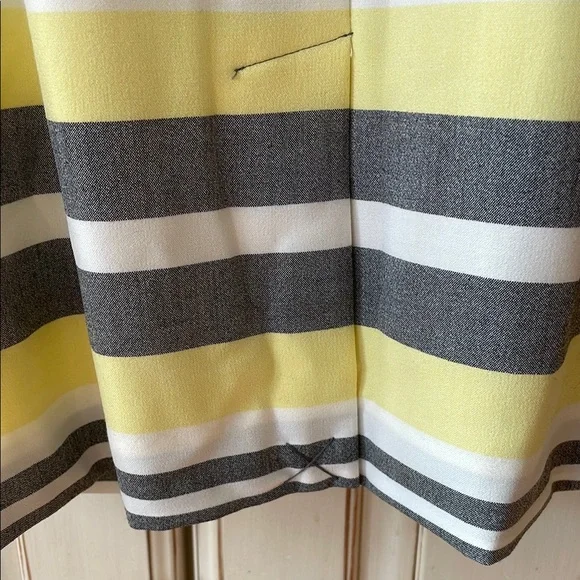 Calvin Klein Yellow and Gray Midi Dress - Picture 6 of 7